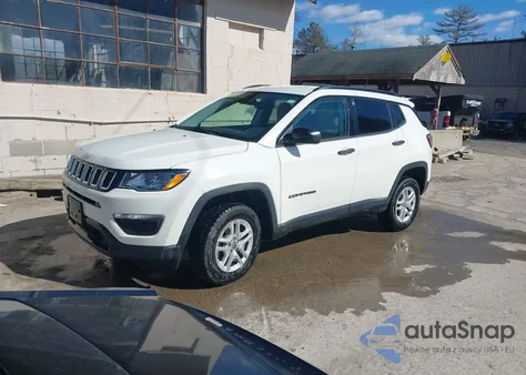 2018 Jeep Compass Sport 4X4 from USA, damaged, VIN 3C4NJDAB6JT413765
